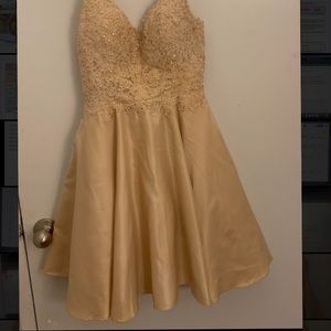Dancing Queen Champaign Dress